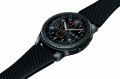 Samsung - Gear S3 frontier Smartwatch 46mm Stainless Steel AT&T - Black