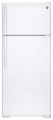 GE - 17.5 Cu. Ft. Frost-Free Top-Freezer Refrigerator - White