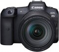 Canon - EOS R5 Mirrorless Camera with RF24-105mm f/4L IS USM Lens - Black