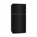 Frigidaire - 13.9 Cu. Ft. Top-Freezer Refrigerator - Black