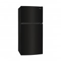 Frigidaire - 13.9 Cu. Ft. Top-Freezer Refrigerator - Black