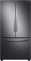Samsung - 28 cu. ft. Large Capacity 3-Door French Door Refrigerator with Internal Water Dispenser - Black Stainless Steel