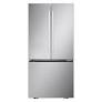LG - Standard Depth MAX 25.1 Cu. Ft. French Door Smart Refrigerator with Hybrid Handle - Stainless Steel