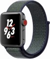 Apple - Apple Watch Nike+ (GPS + Cellular), 38mm Space Gray Aluminum Case with Midnight Fog Nike Sport Loop - Space Gray Aluminum