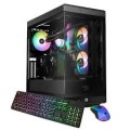 iBUYPOWER - Y60 Gaming Desktop PC - AMD Ryzen 9 9900X- NVIDIA GeForce RTX 4070 Super 12GB- 32GB DDR5 RGB RAM - 2TB NVMe - Black