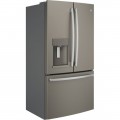 GE - 22.2 Cu. Ft. French Door Counter-Depth Refrigerator - Slate-5003917
