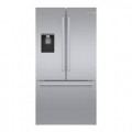 Bosch - 500 Series 26 Cu. Ft. 3-Door French Door Refrigerator with External Water and Ice - Stainless Steel