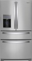 Whirlpool - 26.2 Cu. Ft. 4-Door French Door Refrigerator - Stainless steel