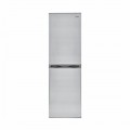 Haier - 10.2 Cu. Ft. Bottom-Freezer Refrigerator - Virtual steel
