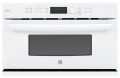 GE - Profile Series Advantium 240V 1.7 Cu. Ft. Built-In Microwave - White-on-White