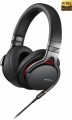 Sony - Hi-Res Over-the-Ear Stereo Headphones - Black