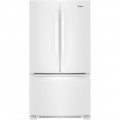 Whirlpool - 25.2 Cu. Ft. French Door Refrigerator with Internal Water Dispenser - White