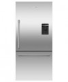 Fisher & Paykel - Active Smart 17.1 Cu Ft Bottom Freezer Refrigerator with Ice & Water - Stainless Stee
