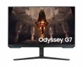 Samsung - Odyssey G7 32” 4K UHD IPS AMD FreeSync Premium Pro & G-Sync Compatible Smart 144Hz 1ms Gaming Monitor - Black - Open Box - Fair
