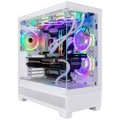 CLX - SET Gaming Desktop - Intel Core Ultra 7 265KF - 64GB DDR5 5600 Memory - GeForce RTX 4070 SUPER - 2TB NVMe SSD - 4TB HDD - White--6611581