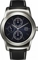 LG - Watch Urbane Smartwatch 46mm Stainless Steel - Silver Leather