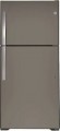 GE - 21.9 Cu. Ft. Top-Freezer Refrigerator with Garage Ready Performance - Slate-- 6399126