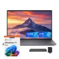 Dell - Upgraded - XPS 13 13.4” FHD+ LCD Laptop,Intel Ultra 7 256V,16GB RAM,1TB SSD+1TB Dock Set,Backlit,Fingerprint,Win 11 Pro - Gray