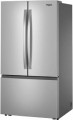 Whirlpool - 36-Inch French Door Refrigerator with Interior Water Dispenser - 31 cu. ft. - Stainless Steel