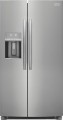 Frigidaire - Gallery 22.3 Cu. Ft. Side-by-Side Counter-Depth Refrigerator - Stainless steel