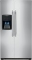 Frigidaire - 26.0 Cu. Ft. Side-by-Side Refrigerator with Thru-the-Door Ice and Water - Stainless Steel