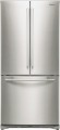 Samsung - 17.5 Cu. Ft. French Door Counter-Depth Refrigerator - Stainless Steel