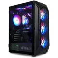ViprTech - Ghost 3.0 Liquid-Cooled PC - AMD Ryzen 5 5600X 4.6Ghz, RTX 4060 8GB, 32GB DDR4, 1TB SSD, Gaming Computer - Black