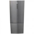 Haier - 15 Cu. Ft. Bottom-Freezer Refrigerator - Stainless