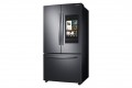 Samsung - 28 cu. ft. 3-Door French Door Refrigerator with Family Hub™ - Black stainless steel