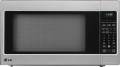 LG - 2.0 Cu. Ft. Full-Size Microwave - Stainless Steel