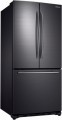 Samsung - 19.4 Cu.Ft. French Door Refrigerator - Fingerprint Resistant Black Stainless Steel