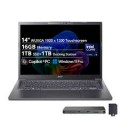 Acer - Swift Go 16 AI Laptop 16.0 WUXGA Display (Ryzen AI 9 465, 32GB, 1TB SSD, Win 11 Home) w/Dockztorm Wireless Mouse - Obsidian Black