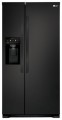 LG - Door-in-Door 26.0 Cu. Ft. Side-by-Side Refrigerator with Thru-the-Door Ice and Water - Stainless Steel- LSXS26366S-7902529