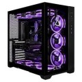 CLX - SET Gaming Desktop - Intel Core i9 14900KF - 64GB DDR5 5600 Memory - GeForce RTX 5070 - 2TB NVMe M.2 SSD, 6TB HDD - Black