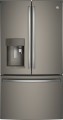 GE - Profile Series 27.8 Cu. Ft. French Door Refrigerator with Keurig Brewing System - Slate-5074436