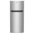 Whirlpool - 16.3 Cu. Ft. Top-Freezer Refrigerator with Flexi-Slide Bin - Stainless Steel--6565345