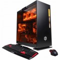 CyberPowerPC - Gamer Xtreme Liquid Cool Desktop - Intel Core i7 - 16GB Memory - NVIDIA GeForce GTX 1050 Ti - 120GB SSD + 2TB HDD - Black/Orange