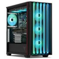 YEYIAN - MIRAGE S Gaming Desktop PC - INTEL Ultra Core U7 265KF - NVIDIA RTX 5080 - 32GB DDR5 6000MHz RGB - 2TB SSD - Black