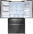 LG - 29.7 Cu. Ft. 4-Door Door-in-Door French Door Refrigerator - Black stainless steel-6183237