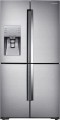 Samsung - ShowCase 22.1 Cu. Ft. 4-Door Flex French Door Counter-Depth Refrigerator - Fingerprint Resistant Stainless Steel